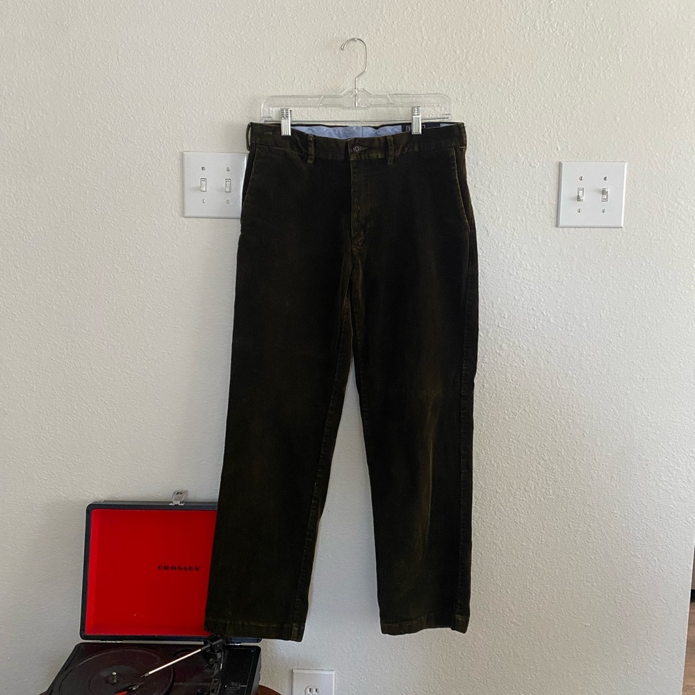 Vintage Ralph Lauren olive corduroy pants